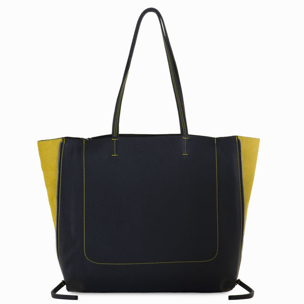 Shopper Black/Yellow front
