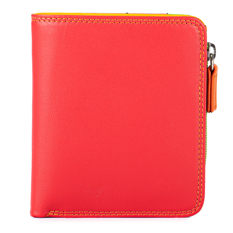 Mini BiFold Zip Wallet Jamaica front
