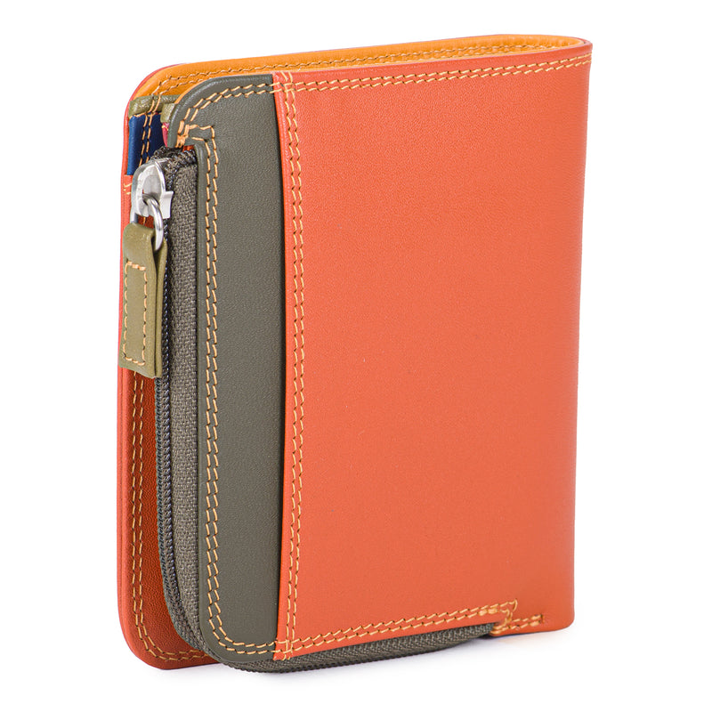 Mini BiFold Zip Wallet Lucca back