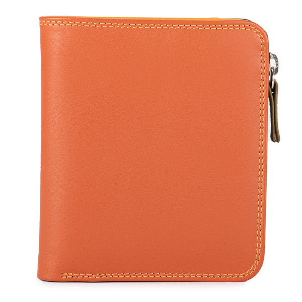 Mini BiFold Zip Wallet Lucca front