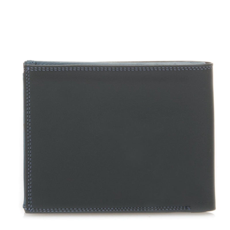 Wallet w/Zip Coin Section Smokey Grey back