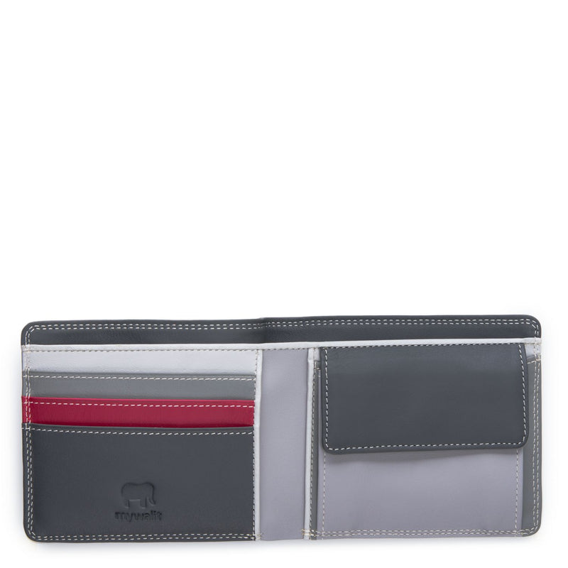 Standard Wallet w/Coin Pocket & RFID Storm open