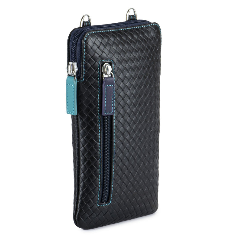Cell Phone Neck Pouch Black/Pace side
