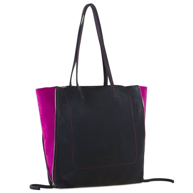 Shopper Black/Pink side