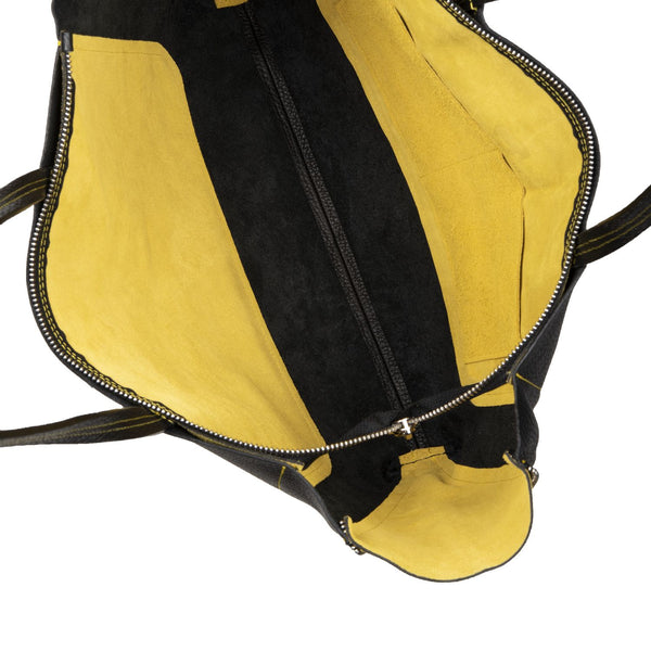 Shopper Black/Yellow inside