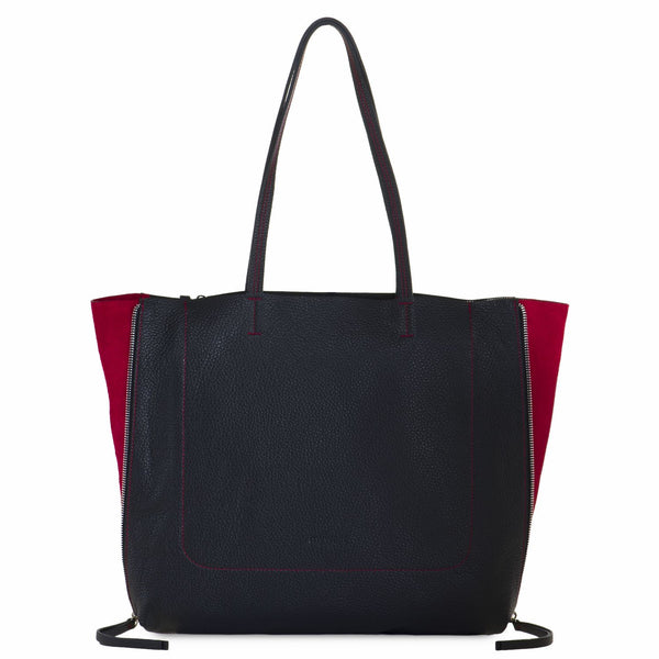 Shopper Black/Chianti front