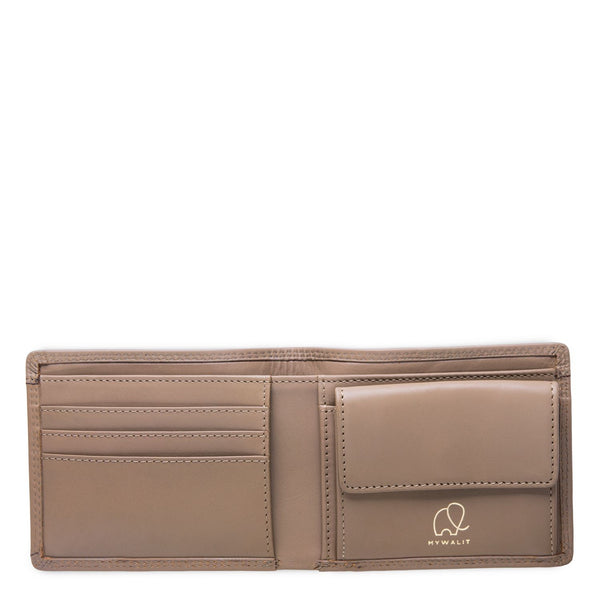 Standard Wallet Olive open