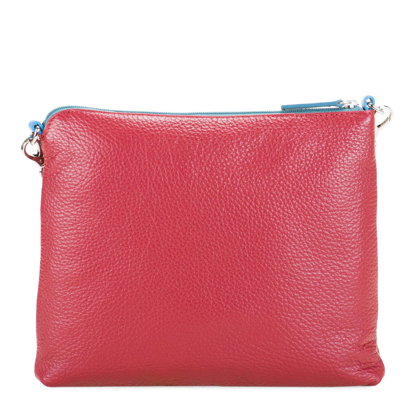 Slim Tri Zip Cross Body Vesuvio back