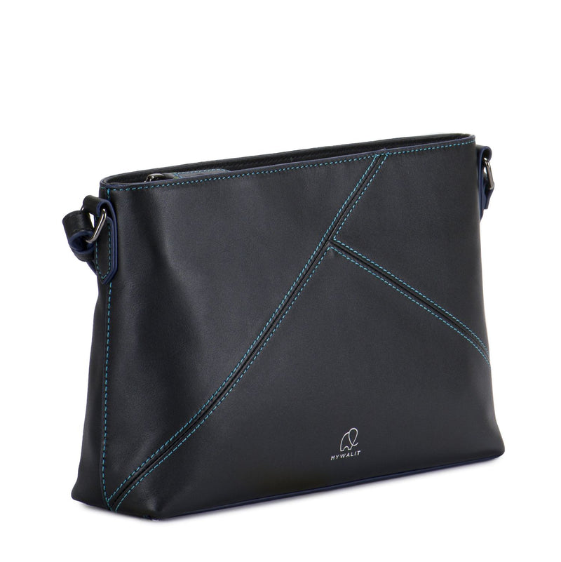 E/W Cross Body Bag Black side