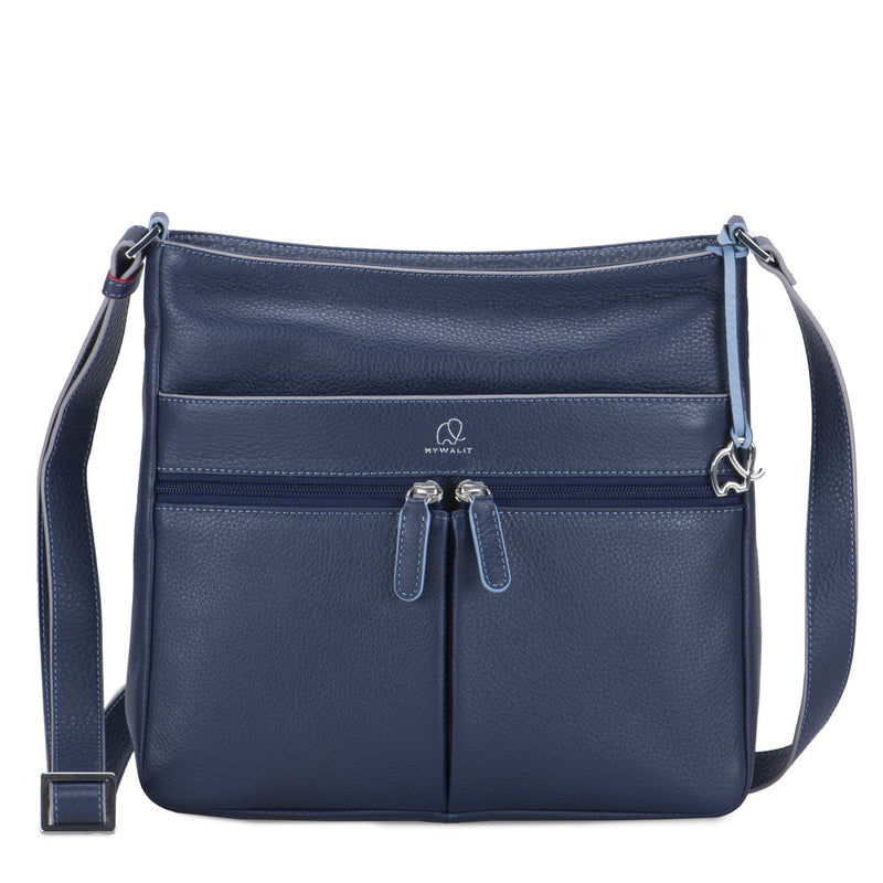 Double Pocket Shoulder  Royal front
