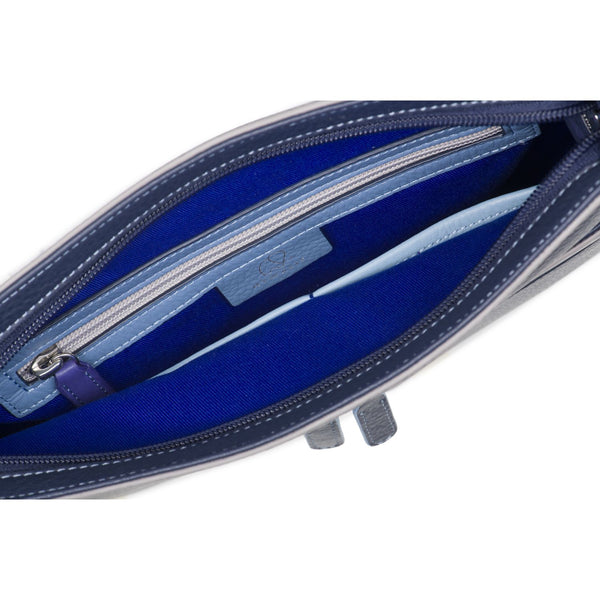 Double Pocket Shoulder  Royal inside