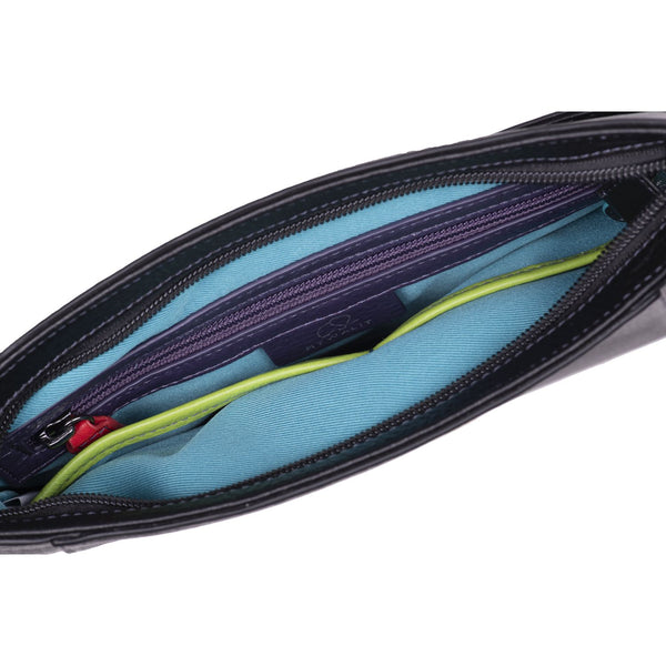 N/S Shoulder Bag  Black/Pace inside