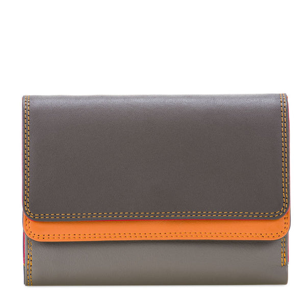 Double Flap Purse/Wallet Fumo front