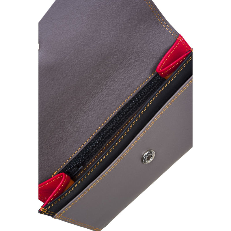 Double Flap Purse/Wallet Fumo inside