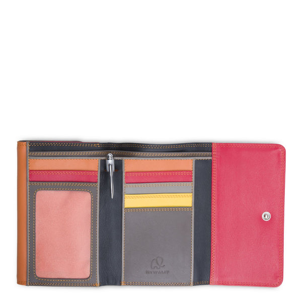 Double Flap Purse/Wallet Fumo open