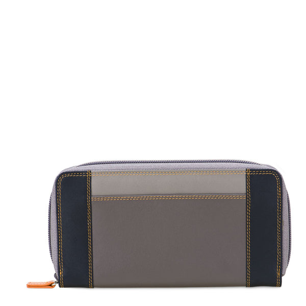 8 C/C Zip Around Purse w/Back Zip Fumo front