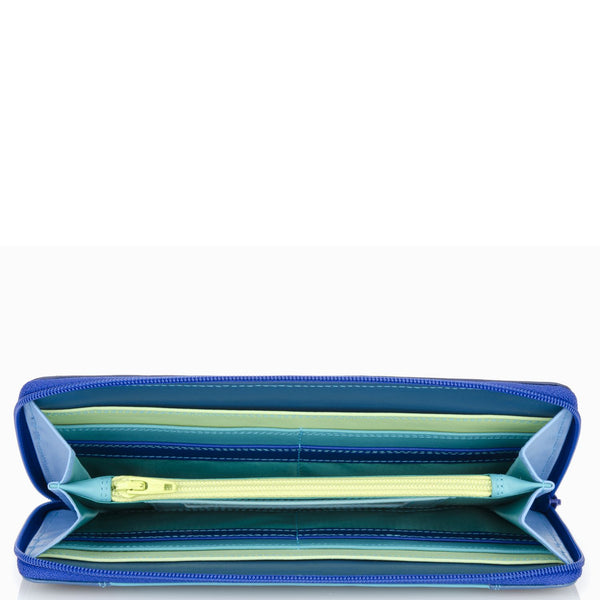 8 C/C Zip Around Purse w/Back Zip Seascape inside