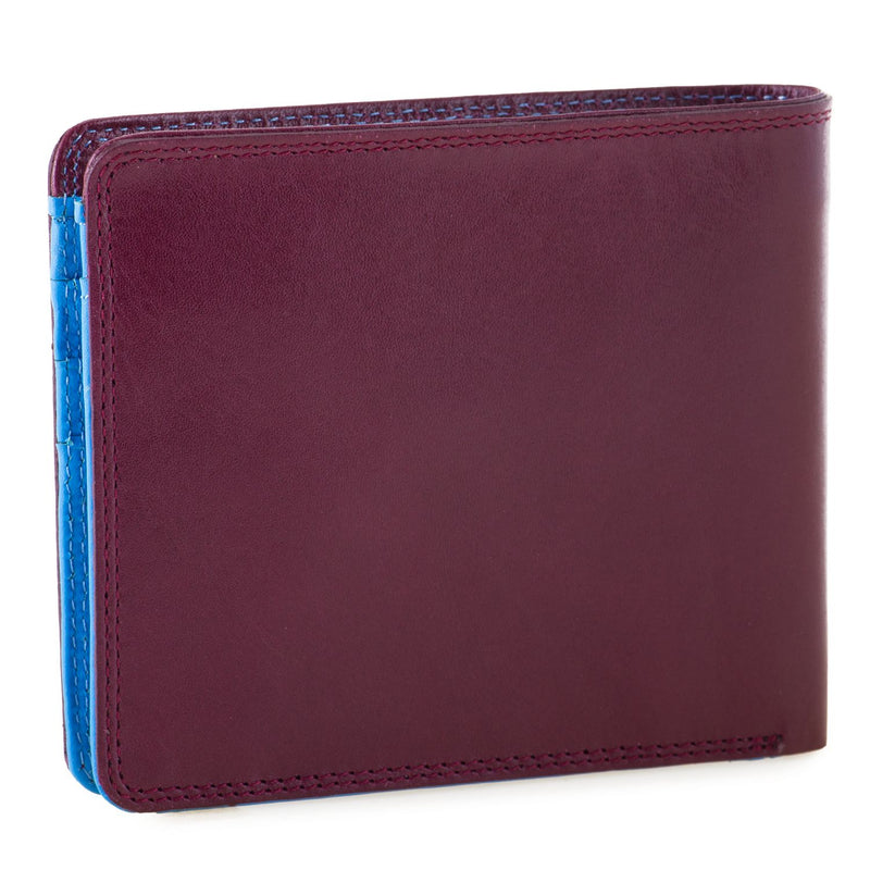 Standard Wallet w/Coin Pocket Burgundy/Sea back