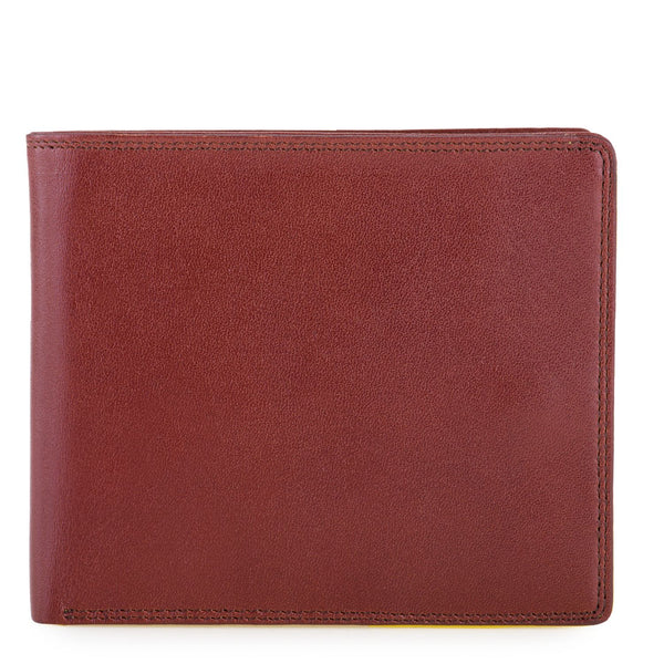 Large Flap Wallet w/Brite Lite Brown Lemon front