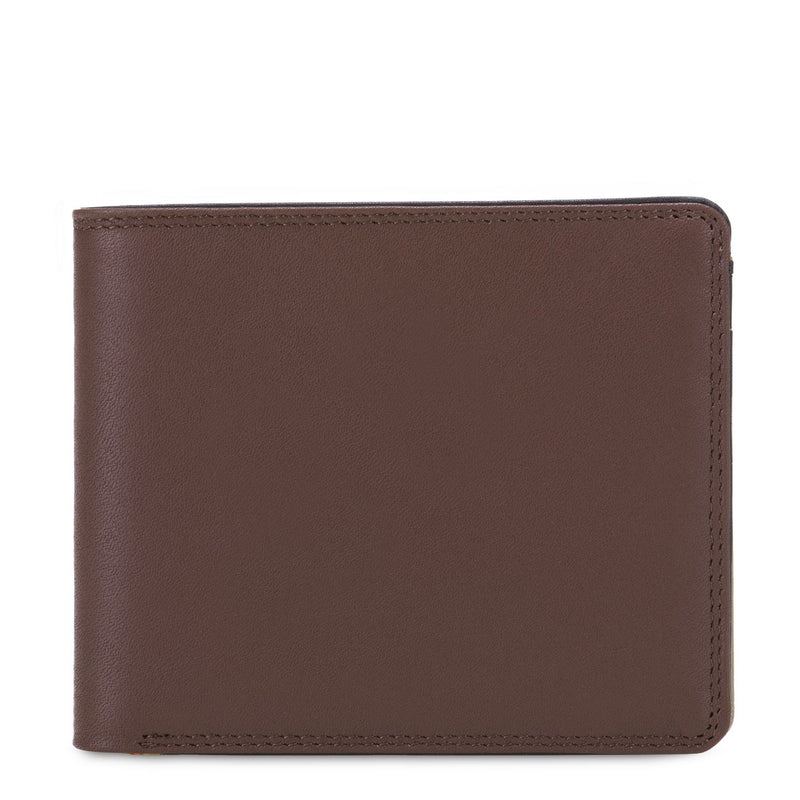 Standard Wallet w/Coin Pocket Cacao front