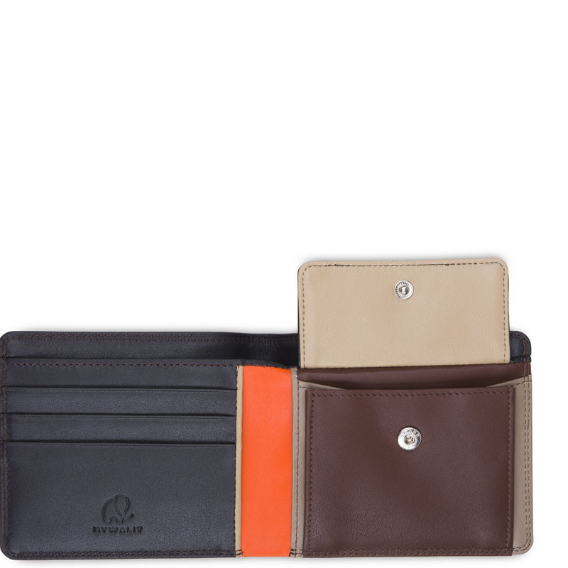 Standard Wallet w/Coin Pocket Cacao open-detail