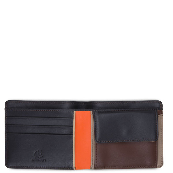 Standard Wallet w/Coin Pocket Cacao open