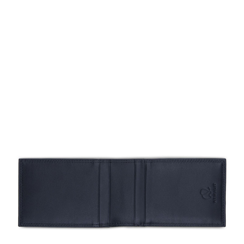 Bi Fold CC Holder Black open