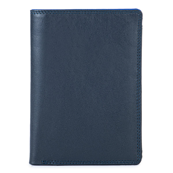 Vertical BiFold Wallet with Coin Pocket Midnight front