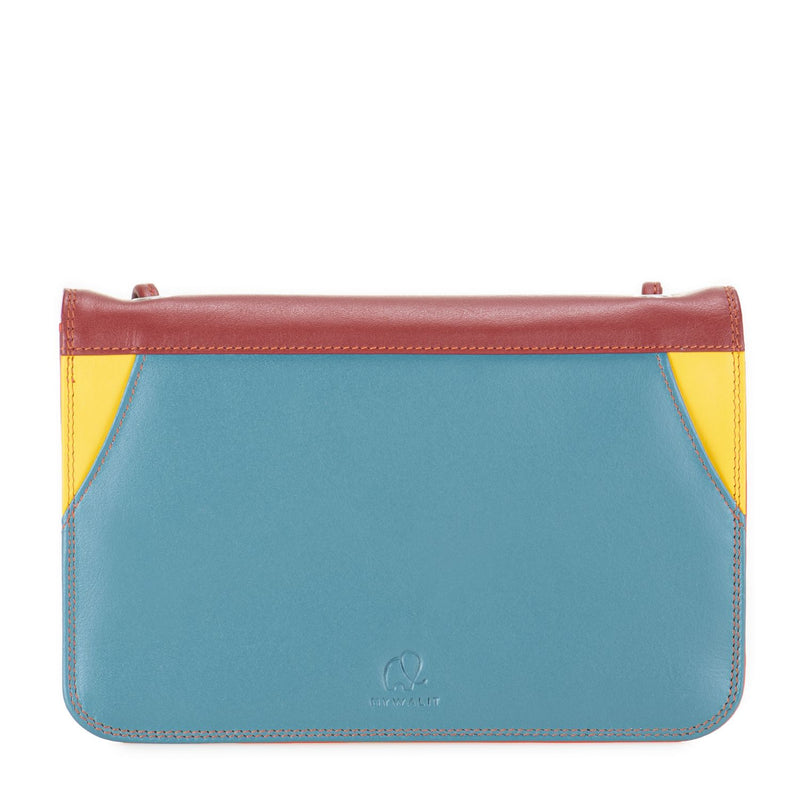 Full flap multicomp shlder clutch Vesuvio back