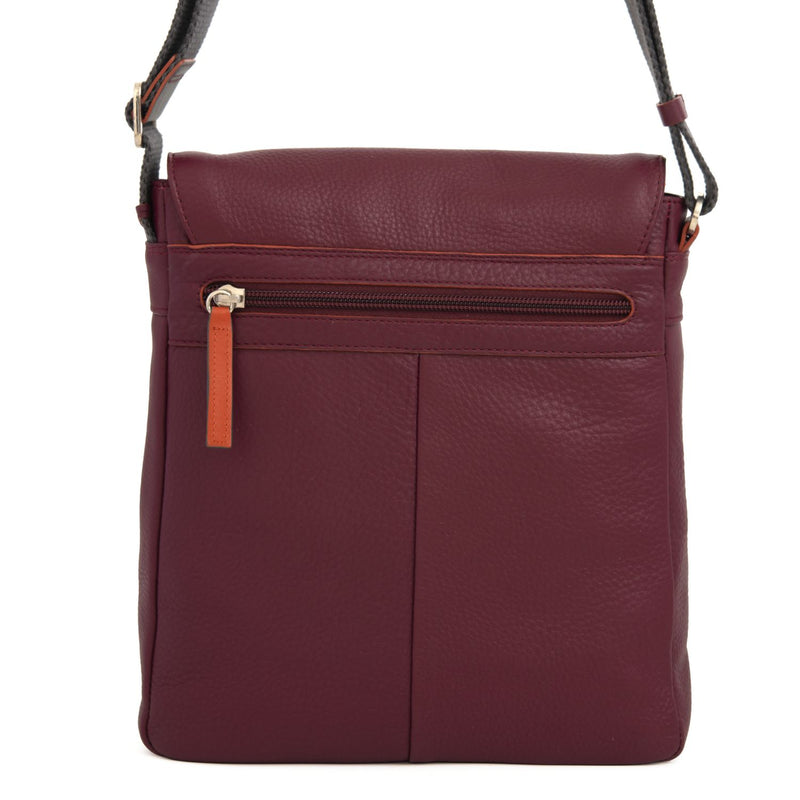 Medium Messenger Bag Chianti back