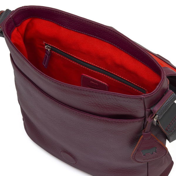 Medium Messenger Bag Chianti inside