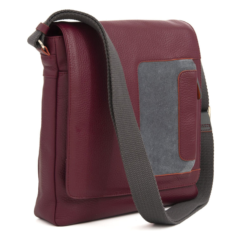 Medium Messenger Bag Chianti side